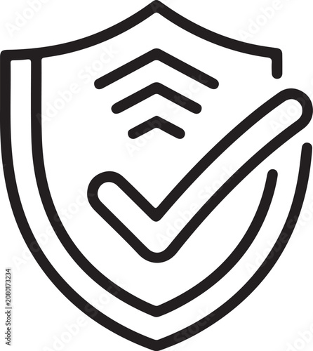 Verified Security Shield Icon