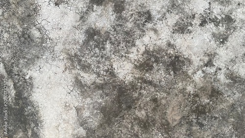 Obraz na plátně Gray Stone Wall Texture Background with Rough Grunge Surface Seamless Concrete R