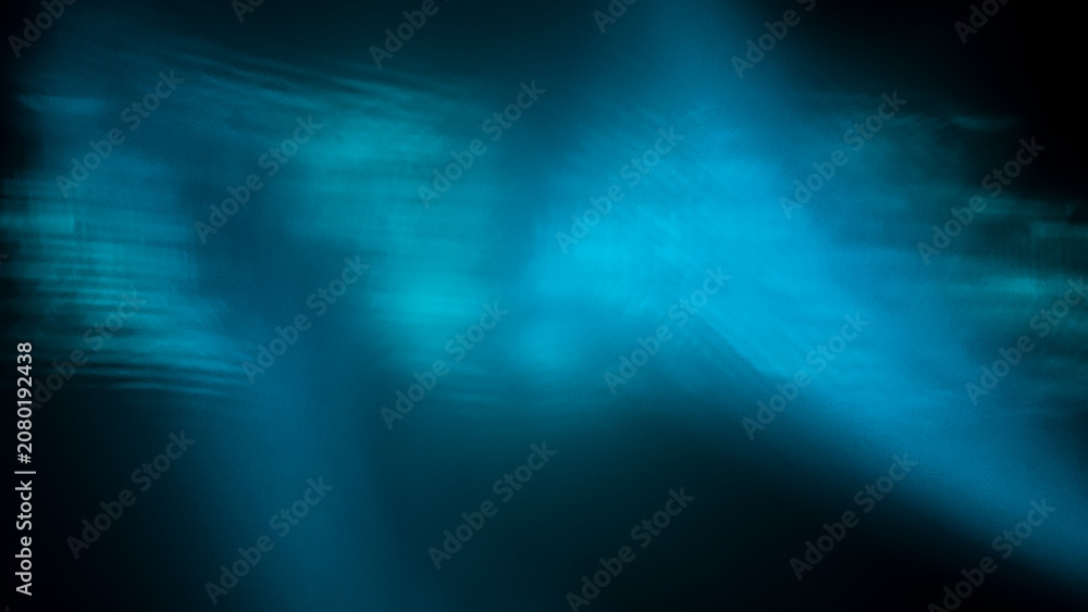 Obraz premium Abstract macro teal light cloud texture, glowing cyan smoke pattern background