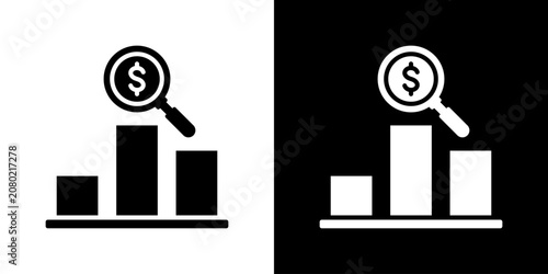 Fotografie Competitive Advantage Icon Set Multiple Style Collection