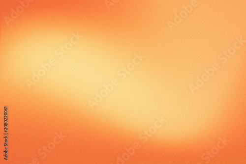 Bild auf Leinwand Warm orange yellow grainy gradient background for design