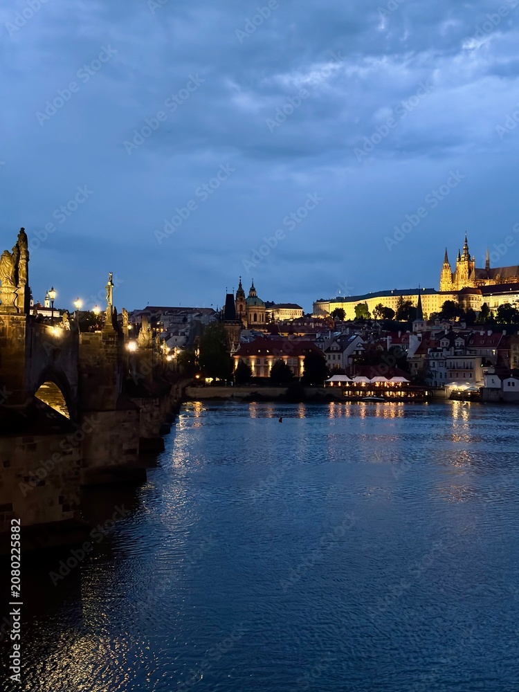 Obraz premium charles bridge prague