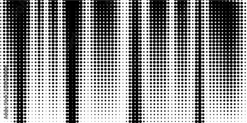 Abstract dotted halftone background. Grainy gradient texture background with dots. Noise Stipple pointillism pattern. Sand, grain, grunge stipple effect. Abstract texture, vector illustration. Modern.