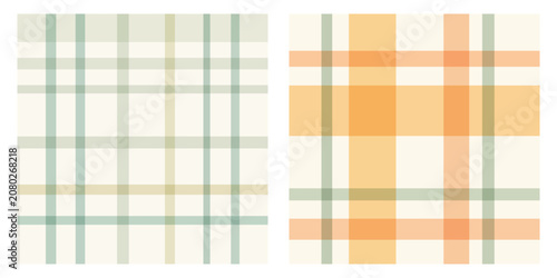 Square grid seamless pattern for fabric and walls with pastel checks. Square grid seamless pattern for textile and wraps or web use. Muted plaid tiles for modern design.