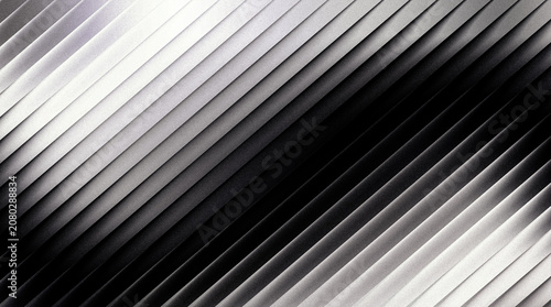 Фотография Grainy ribbed abstract background with diagonal parallel stripes and gradient tr