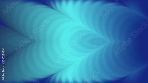 Abstract Blue Wave Symmetric Gradient Background Loop