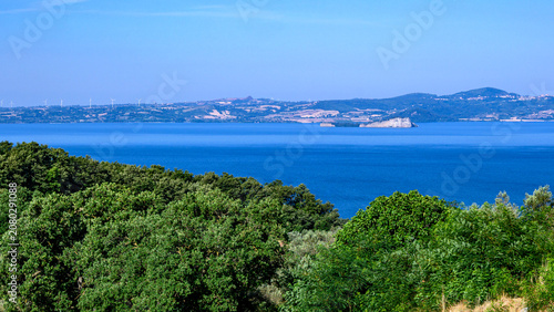 Obraz na plátně Lago di Bolsena