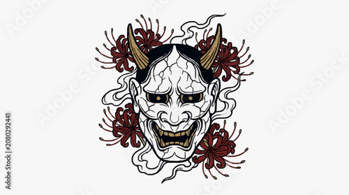 Foto Intricate detailed line art of a fierce lion head.