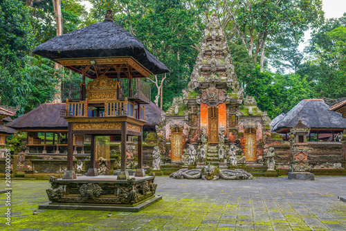 Pura Dalem Agung Padangtegal Hindu Temple in Ubud Monkey Forest
