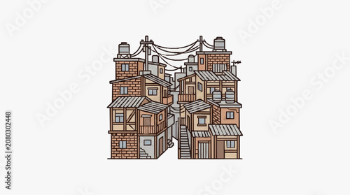 Intricate line art illustration of a medieval castle.