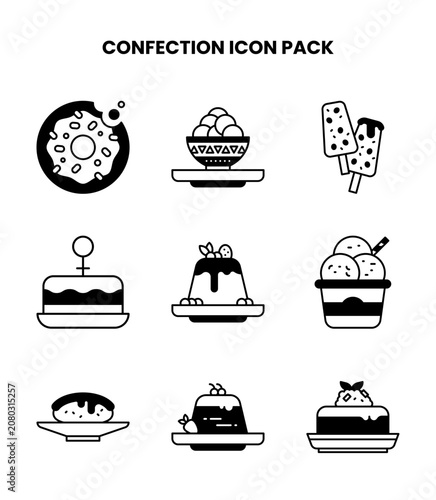 Photos Confection DuoTone UI Icons Pack