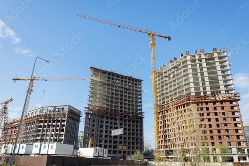 Canvastavla Construction of high-rise residential buildings