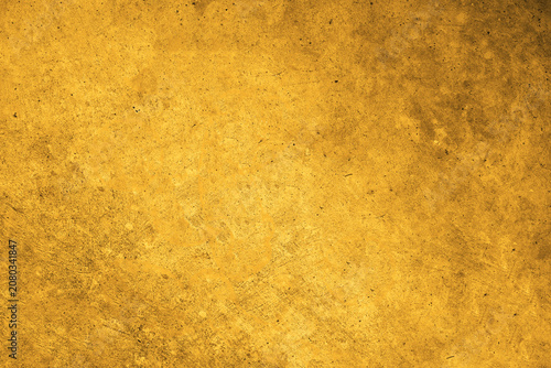 Foto Bright yellow matte finish solid gold background ideal for luxury branding, elegant designs, highend product promotions, and sophisticated presentations