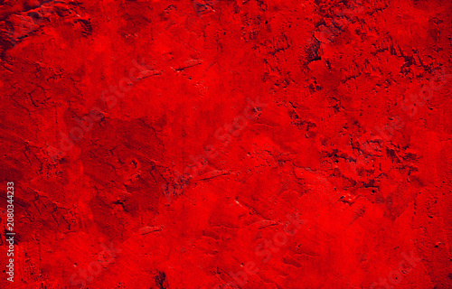 Tableau sur toile Texture of mars red rocky, dustfilled surface captured by a satellite showing dry craters and rugged terrain for scientific or educational projects