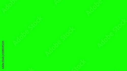 Security Guard Robot Animation on Green Screen – Ready-to-Use Cinematic VFX Asset 4K