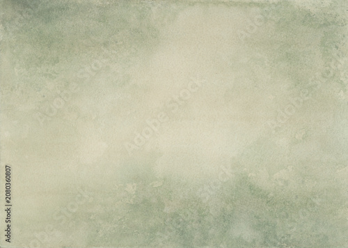Botanical Meadow Mist Watercolor on Organic Cotton Paper