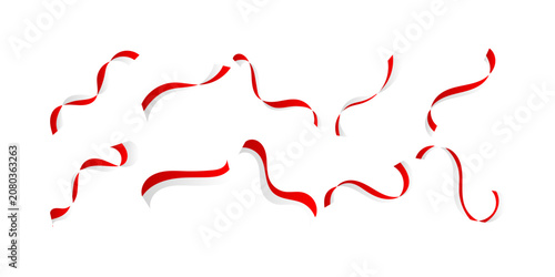 Indonesian Flag Ribbon