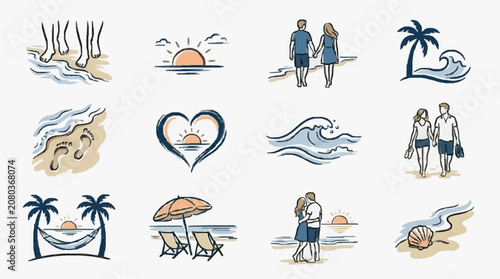 Photography Vector illustration set of various animals and birds.