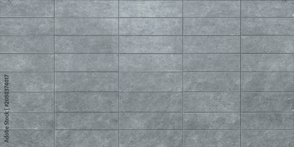 Fototapeta premium silver gray concrete tile wall texture, grunge old cement block floor background, architectural stone surface, exterior interior design