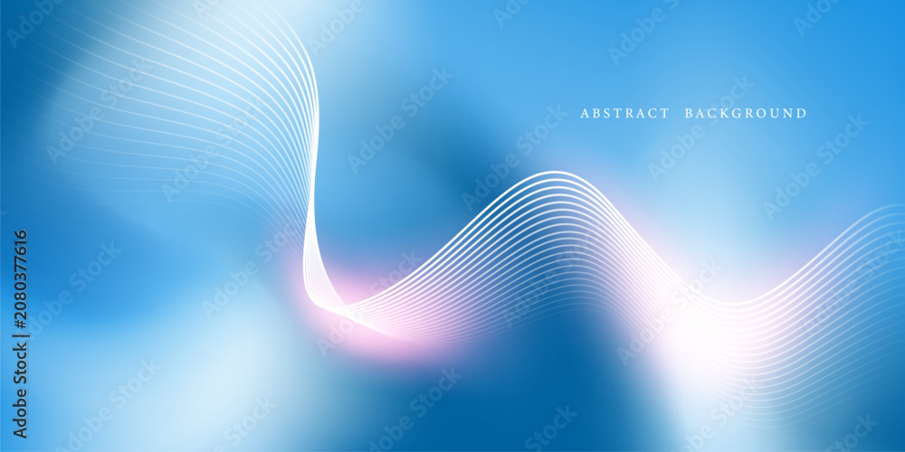 Fototapeta premium Abstract liquid wave background. Modern design vector illustration.