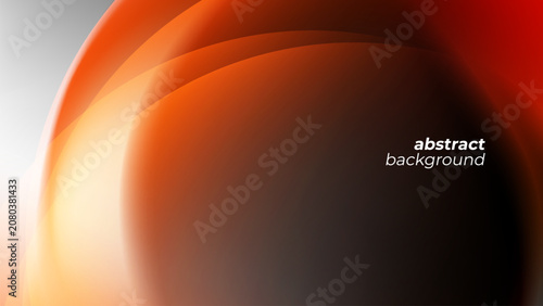 Abstract Background with vibrant blurred round shapes. Bright color gradients for creative graphic design. Vector illustration.