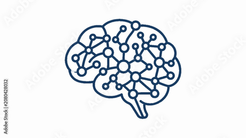 Human Brain Halftone Pattern for Science and Psychology