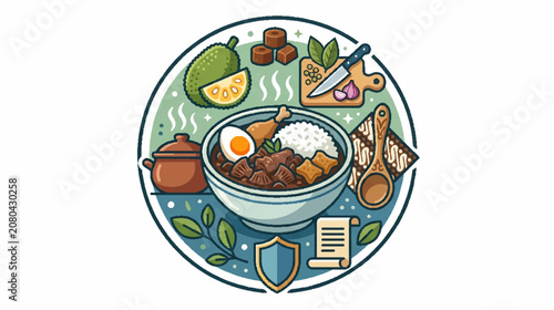 Delicious Healthy Food Bowls with Fresh Ingredients