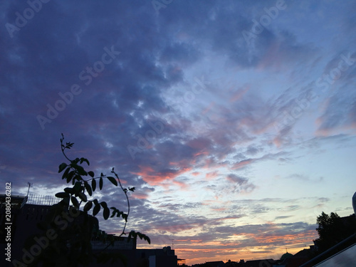 Morning Sky with Stunning Colors