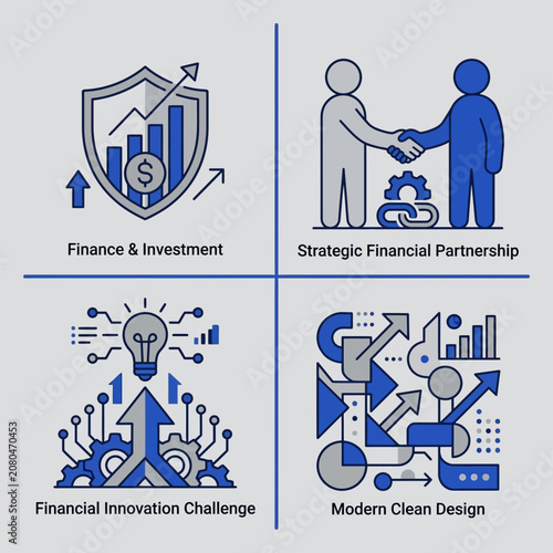 Strategic Finance And Investment Innovation Illustrations