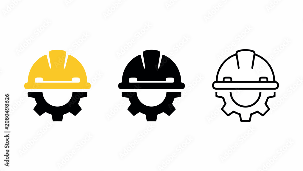 Fototapeta premium construction helmet