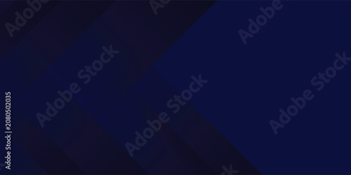 Foto Abstract dark blue and black background with overlapping diagonal geometric shapes