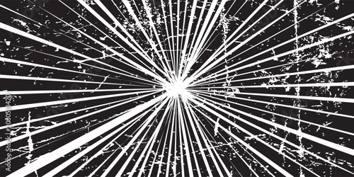 black overlay monochrome grungy texture on white background, vector illustration background texture