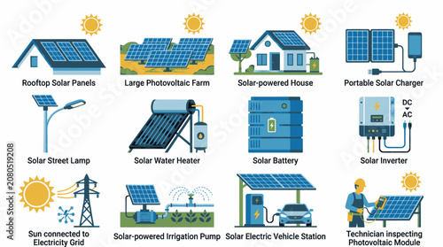 Collection of solar energy applications and technologies for a sustainable future.