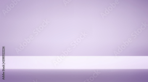 Pastel purple studio background Space for selling products on the website. Vector illustration.