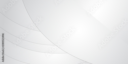 Fotografía white background with abstract elegant lines decoration