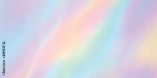 Tableau sur toile Abstract Colorful Rainbow Background with Geometric Lines Bright Spectrum Patter