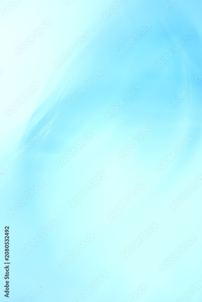 Fototapeta premium 淡い水色のグラデーション背景 水イメージ 涼しそうな抽象背景
