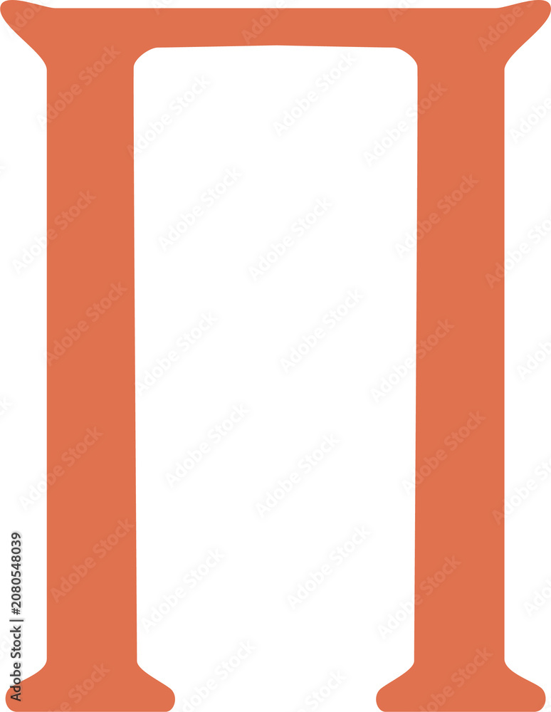 Naklejka premium column with columns