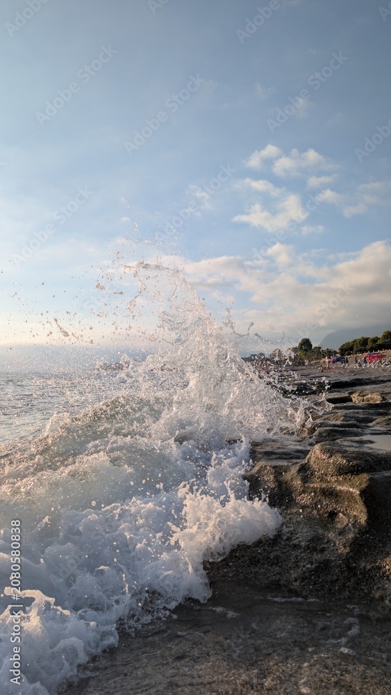 Fototapeta premium sea and clouds