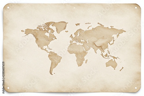 A piece of paper with a map of the Philippines on it