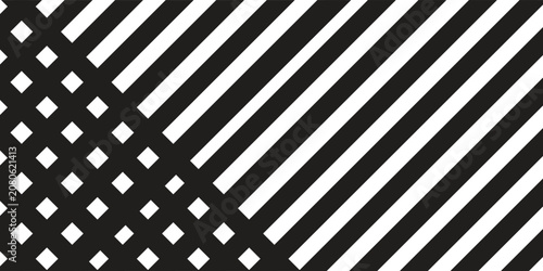 Black and White Vertical Stripes Pattern Background Minimal Geometric Design