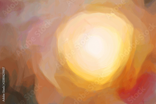 Fotografie Abstract Light and Color Wash background