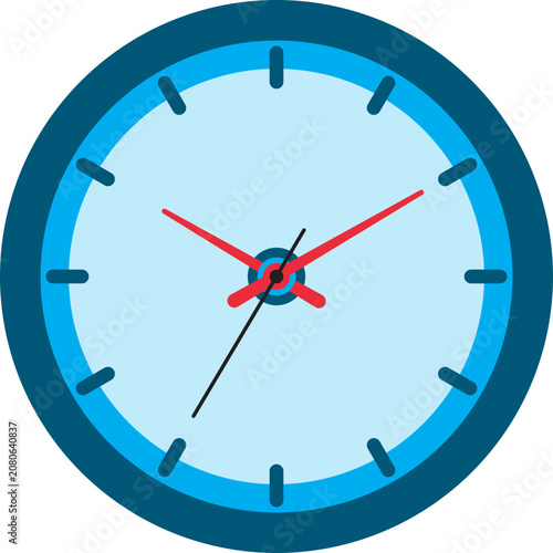 wall clock isolated