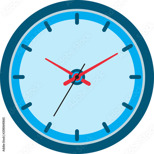 wall clock isolated