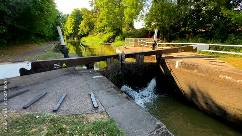 Grand Union Canal Hatton Locks Warwickshire England UK