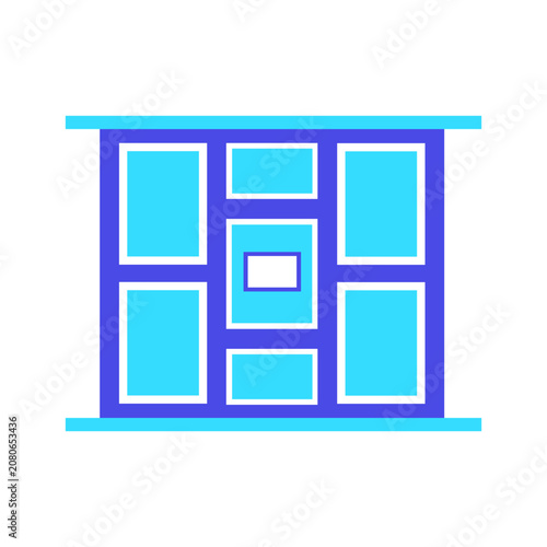 Pickup Locker Flat Icon