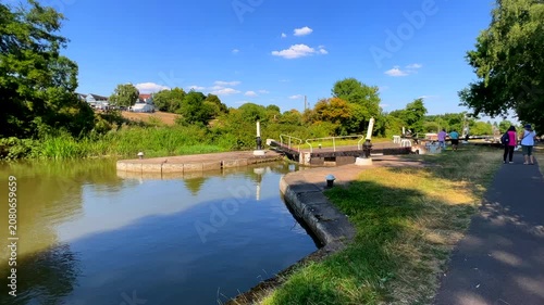 Untitled Project 5Grand Unio9n Canal Hatton Locks Warwickshire England UK