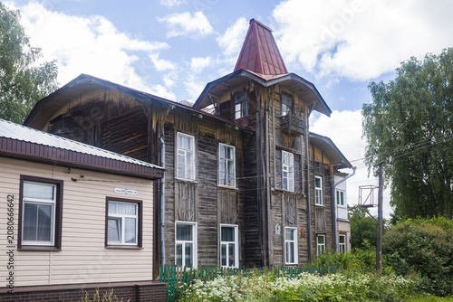 old wooden house