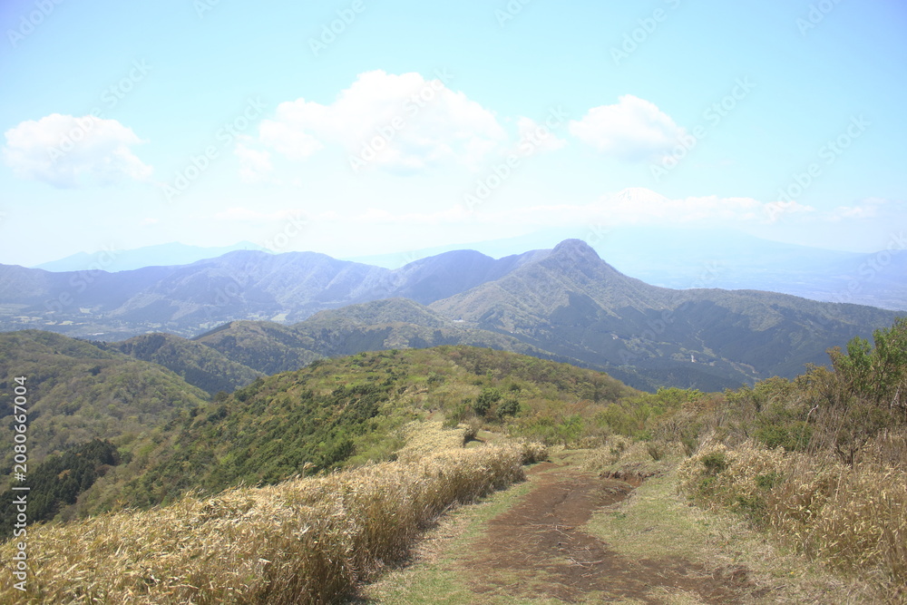 Fototapeta premium 箱根町 登山