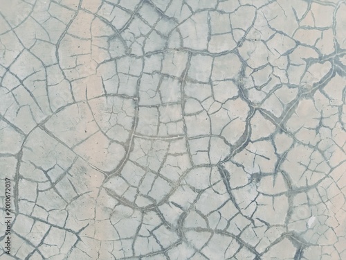 Tableau sur toile Close-up of a cement wall with subtle random hairline cracks